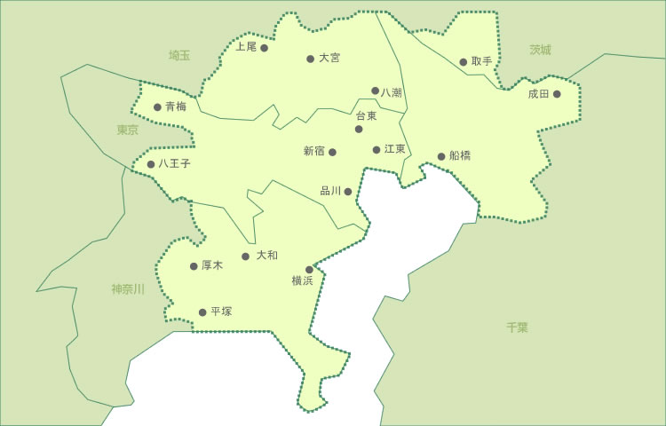 ご紹介可能エリア