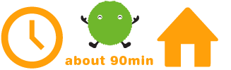 about90min